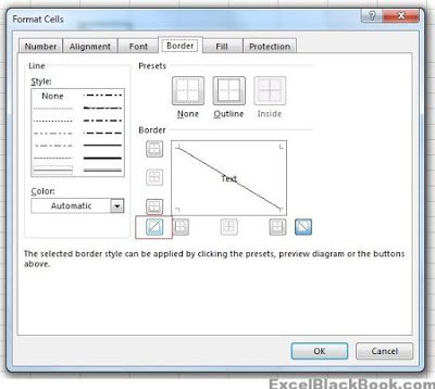 How-to-Split-cell-diagonally-in-Excel-2-ExcelBlackBook.com