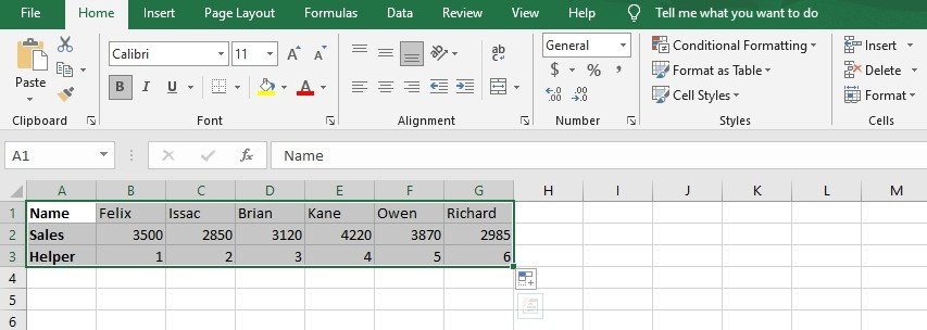 Guide To Flip Data In Excel